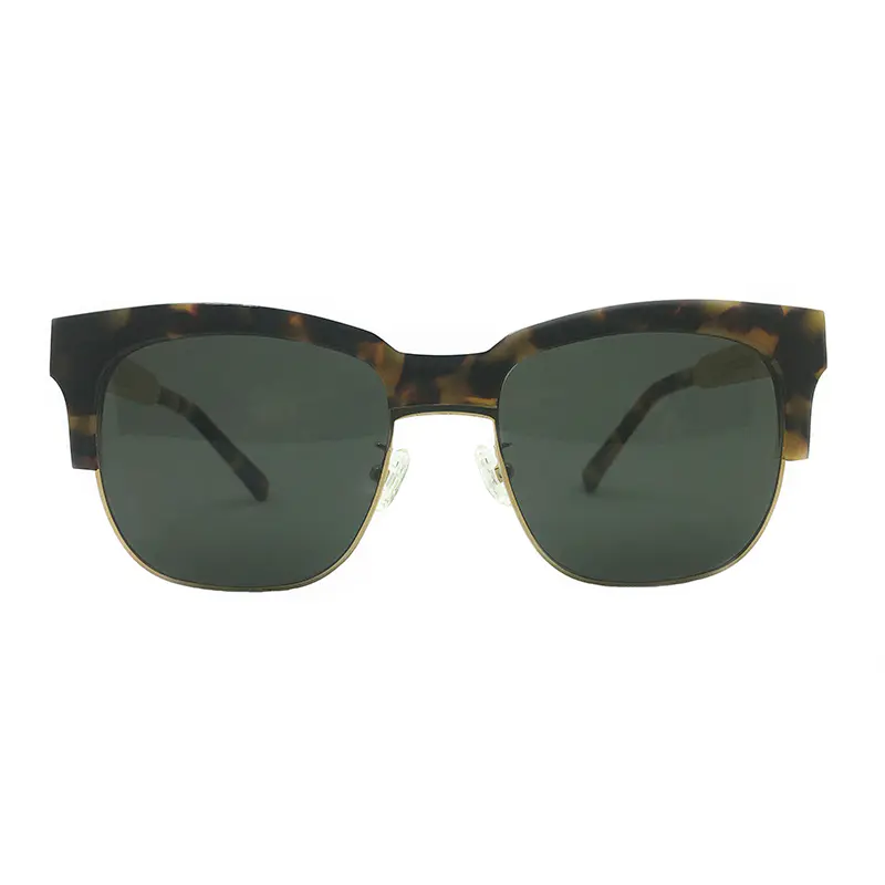 High Quality Eyewear China manufacturer actate metal sunglasses 48033