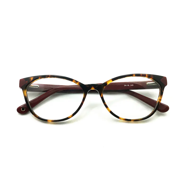 High quality customized logo frame acetate optical frame glasses 48003