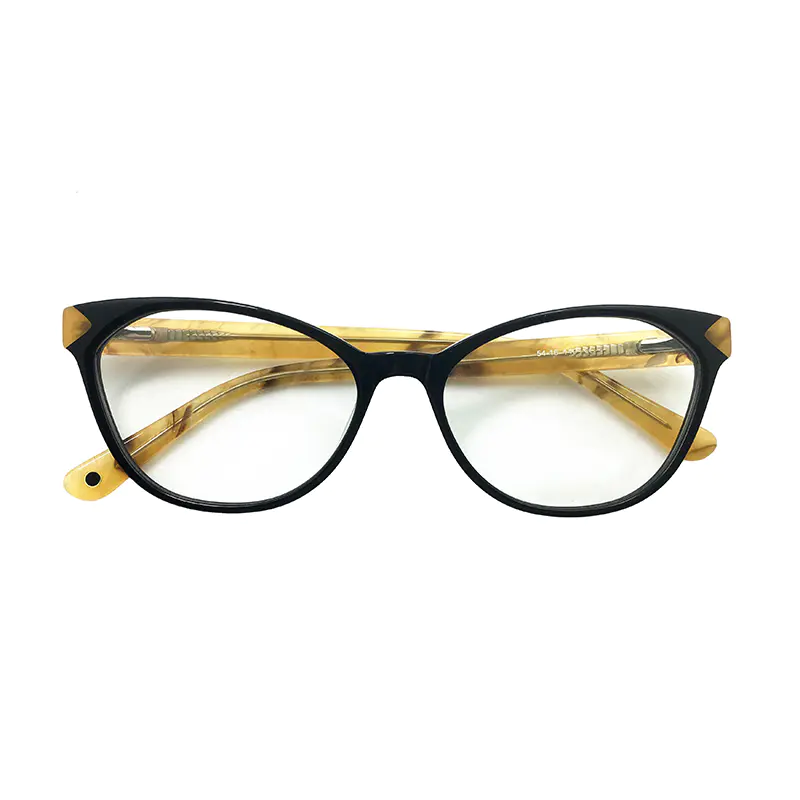 Shenzhen optical frames factory lamination acetate eyeglasses frames 84005