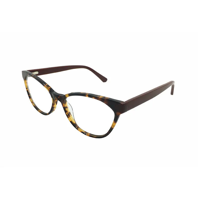 High quality customized logo frame acetate optical frame glasses 48003