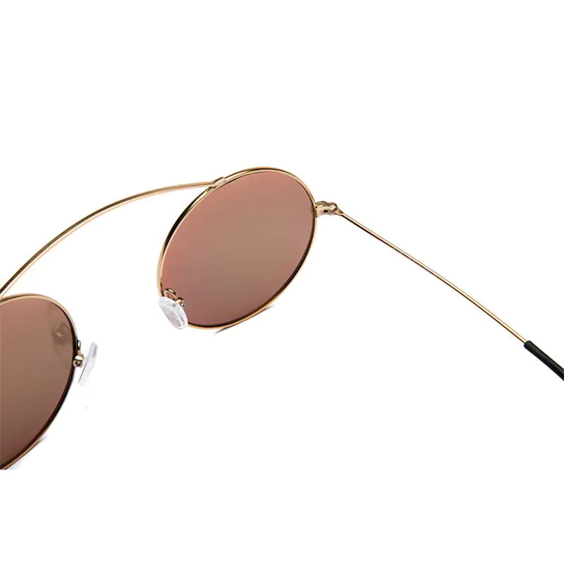 Italy design ce uv400 metal custom logo sunglasses 38019