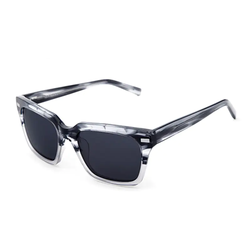 China Factory High Density Glasses Acetate Sunglasses 48025