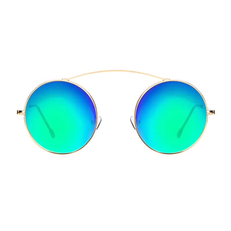 Italy design ce uv400 metal custom logo sunglasses 38019