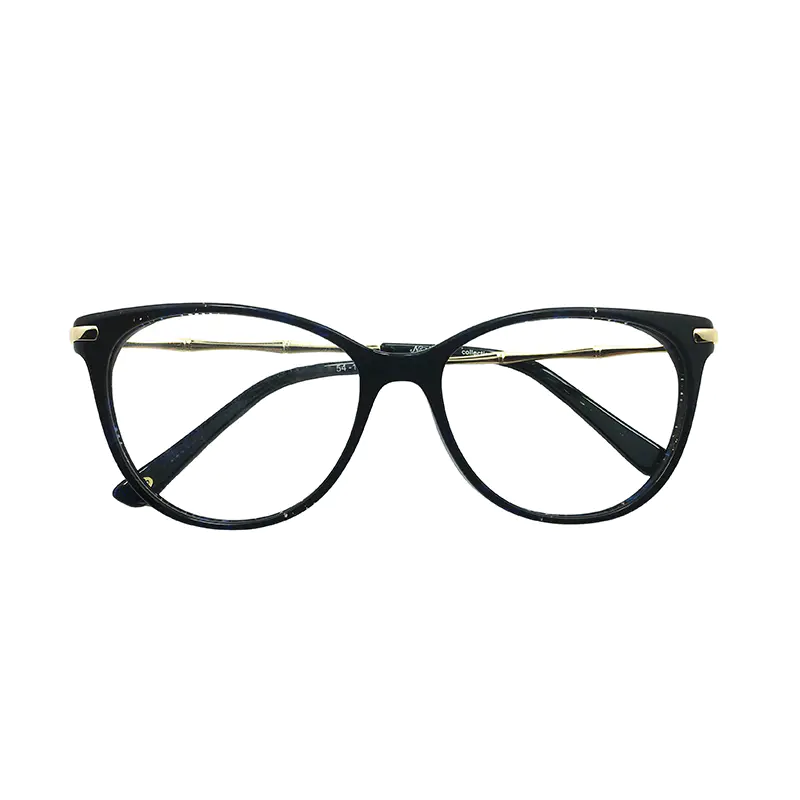 Custom oem eyeglasses cat eye acetate optical frame 48002