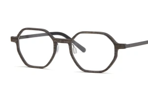Which type of eyewear frame—wood or aluminum—is preferred? 